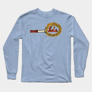 Hawaii Leis Defunct 70s Tennis Team Long Sleeve T-Shirt